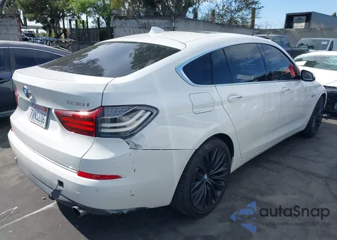 2015 BMW 535I Gran Turismo из США, поврежденный, VIN WBA5M2C56FD872100